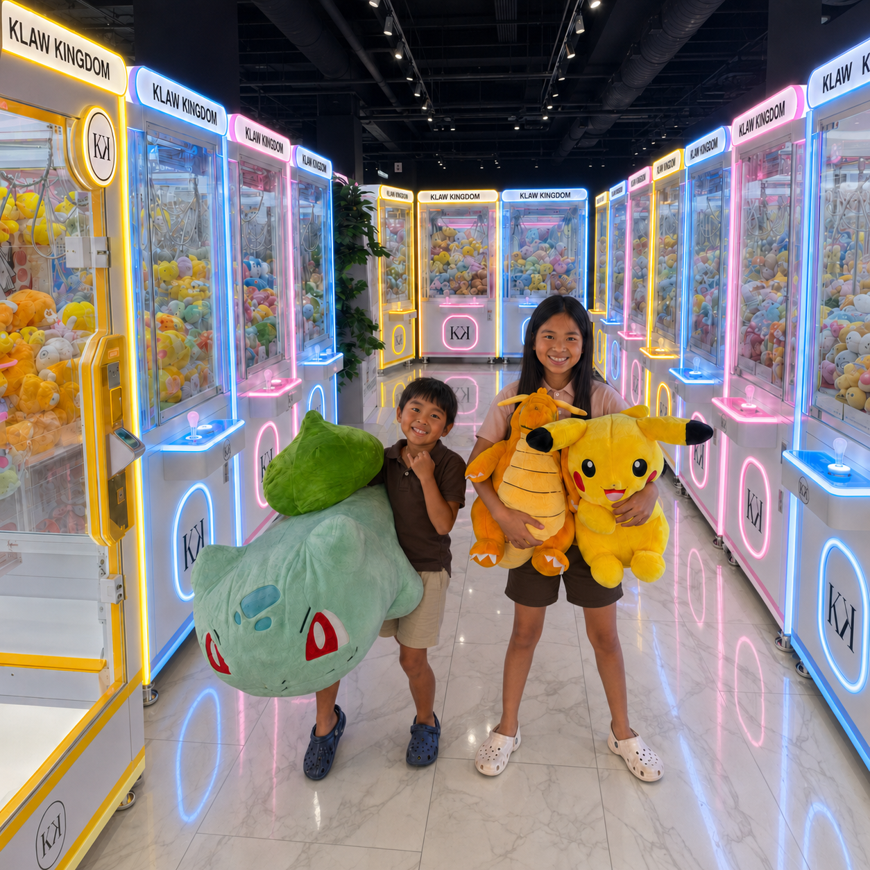 Preview of the future Klaw Kingdom claw arcade