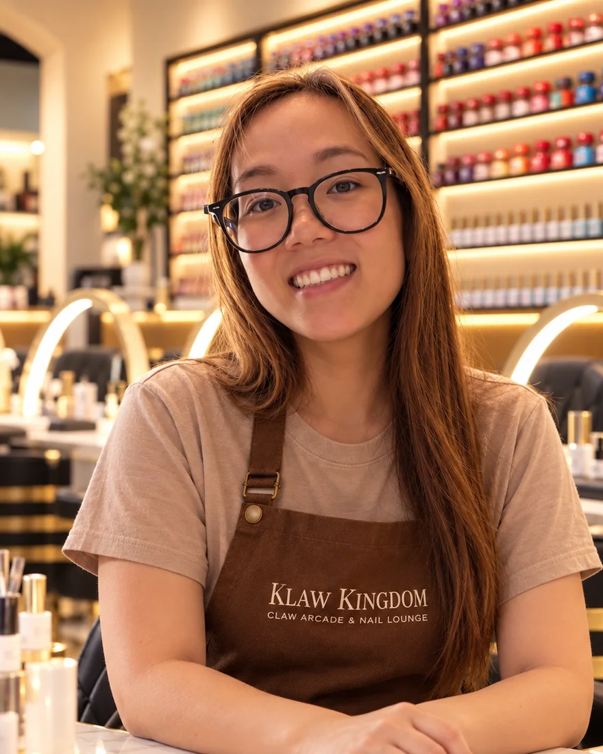 Hailey Nguyen, nail artist at Klaw Kingdom KC